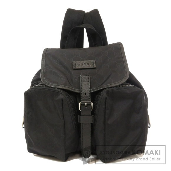 Gucci Daypack Nylon GG Backpack - Picture 1 of 9